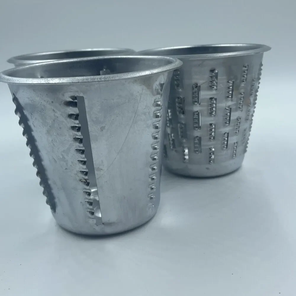 Lot/3 Vintage Saladmaster Food Processor Replacement Blades Cones